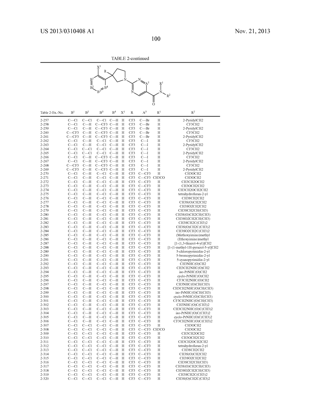 Pesticidal Arylpyrrolidines - diagram, schematic, and image 101