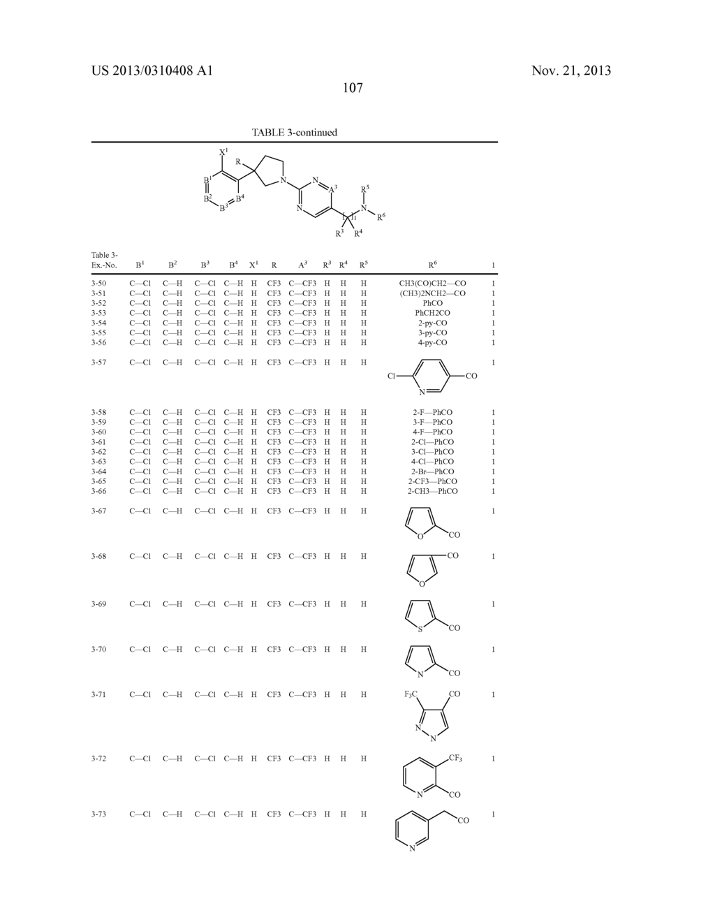 Pesticidal Arylpyrrolidines - diagram, schematic, and image 108