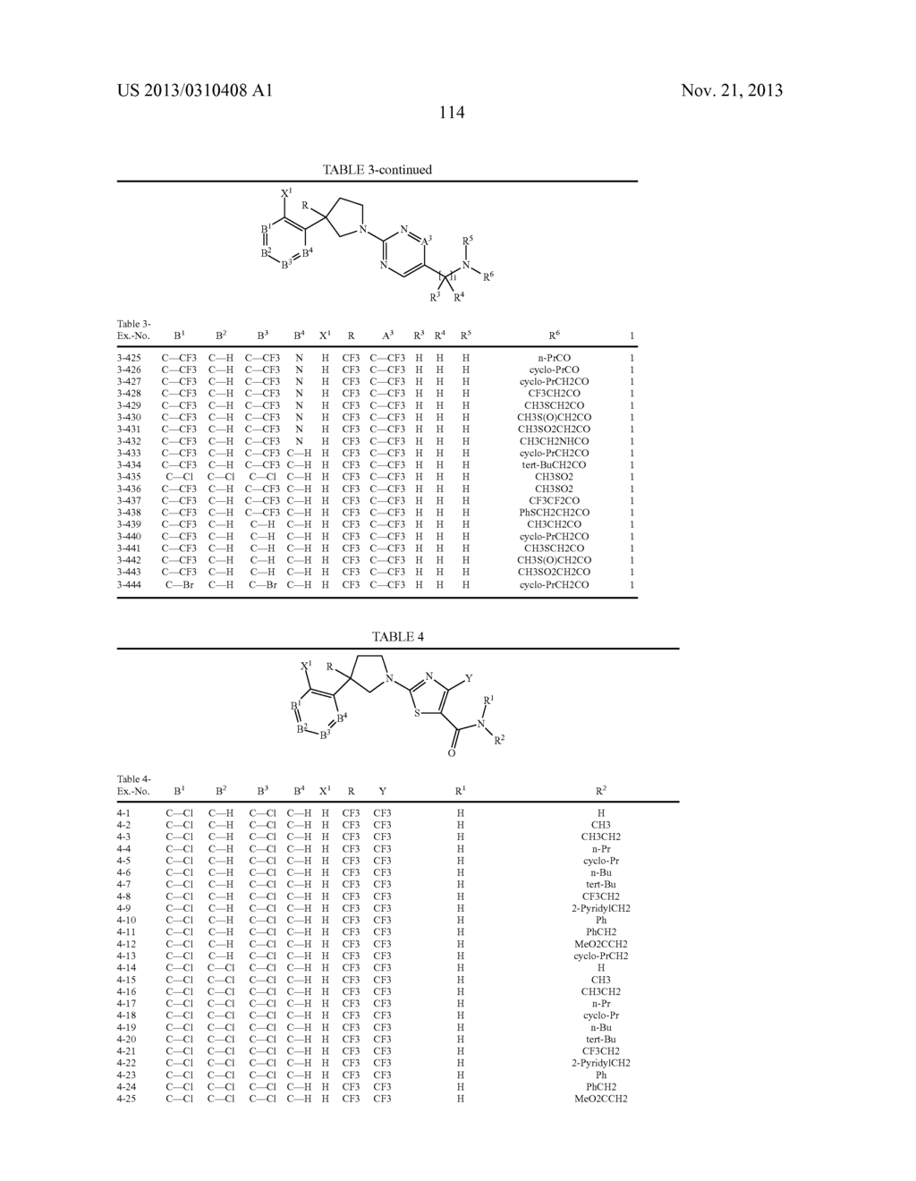 Pesticidal Arylpyrrolidines - diagram, schematic, and image 115
