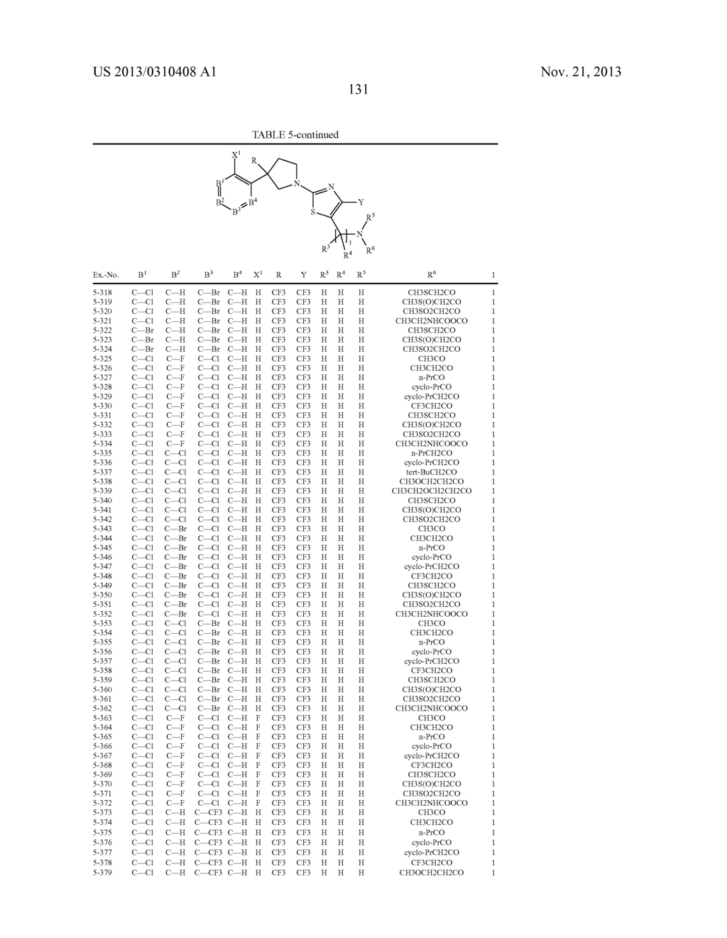 Pesticidal Arylpyrrolidines - diagram, schematic, and image 132