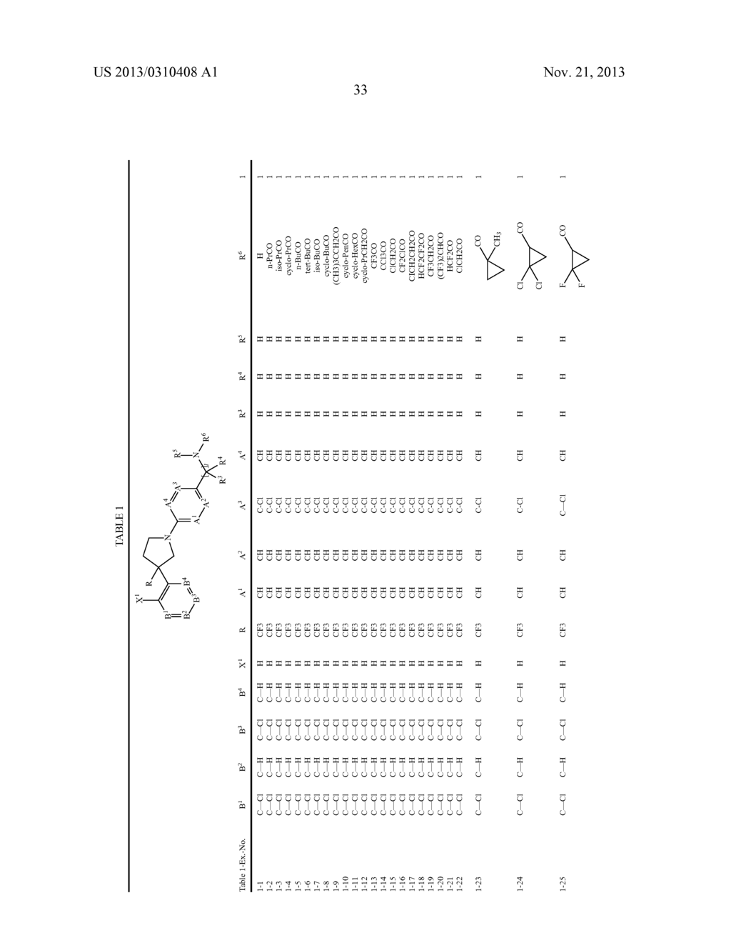 Pesticidal Arylpyrrolidines - diagram, schematic, and image 34