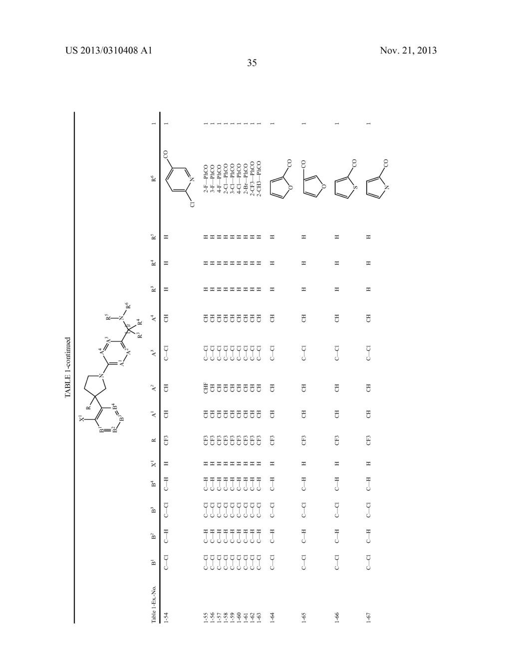 Pesticidal Arylpyrrolidines - diagram, schematic, and image 36