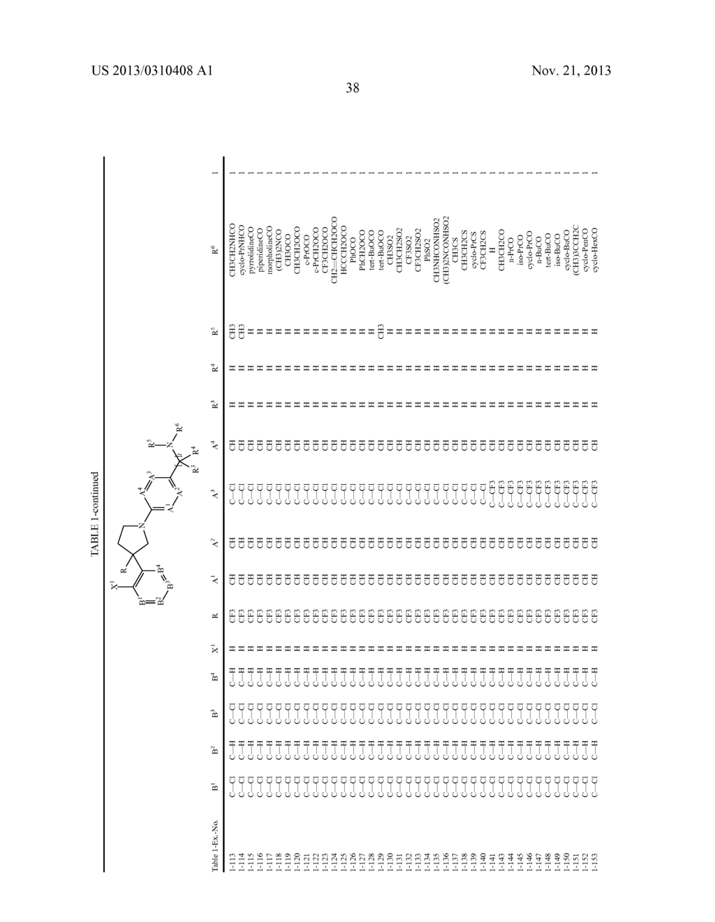 Pesticidal Arylpyrrolidines - diagram, schematic, and image 39