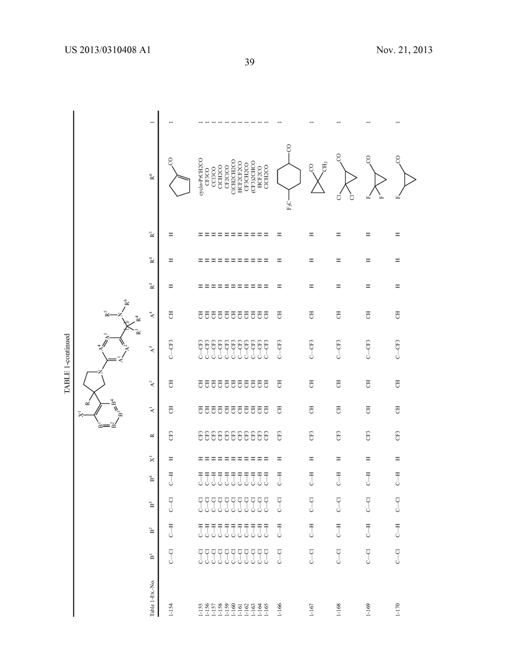 Pesticidal Arylpyrrolidines - diagram, schematic, and image 40