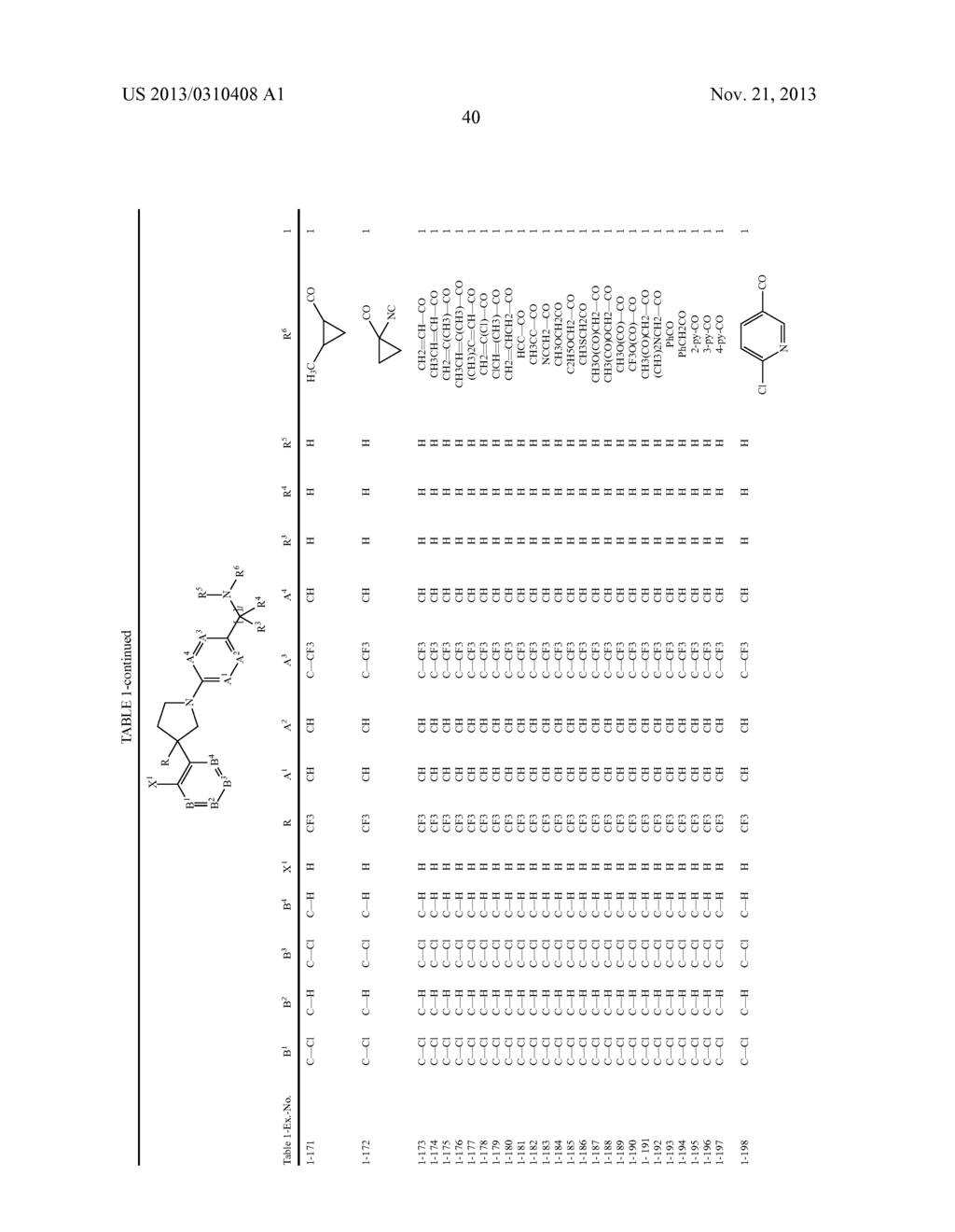 Pesticidal Arylpyrrolidines - diagram, schematic, and image 41