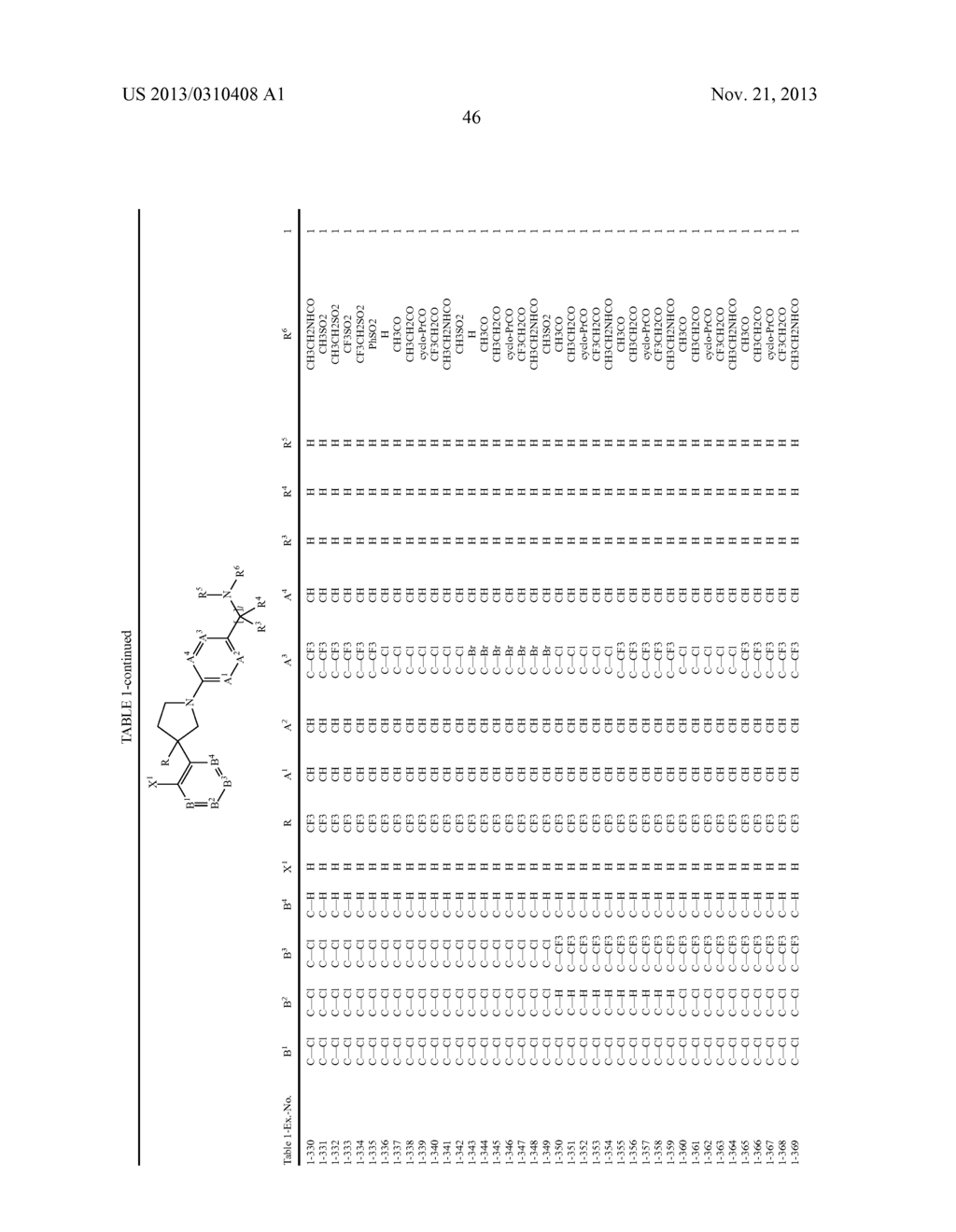 Pesticidal Arylpyrrolidines - diagram, schematic, and image 47