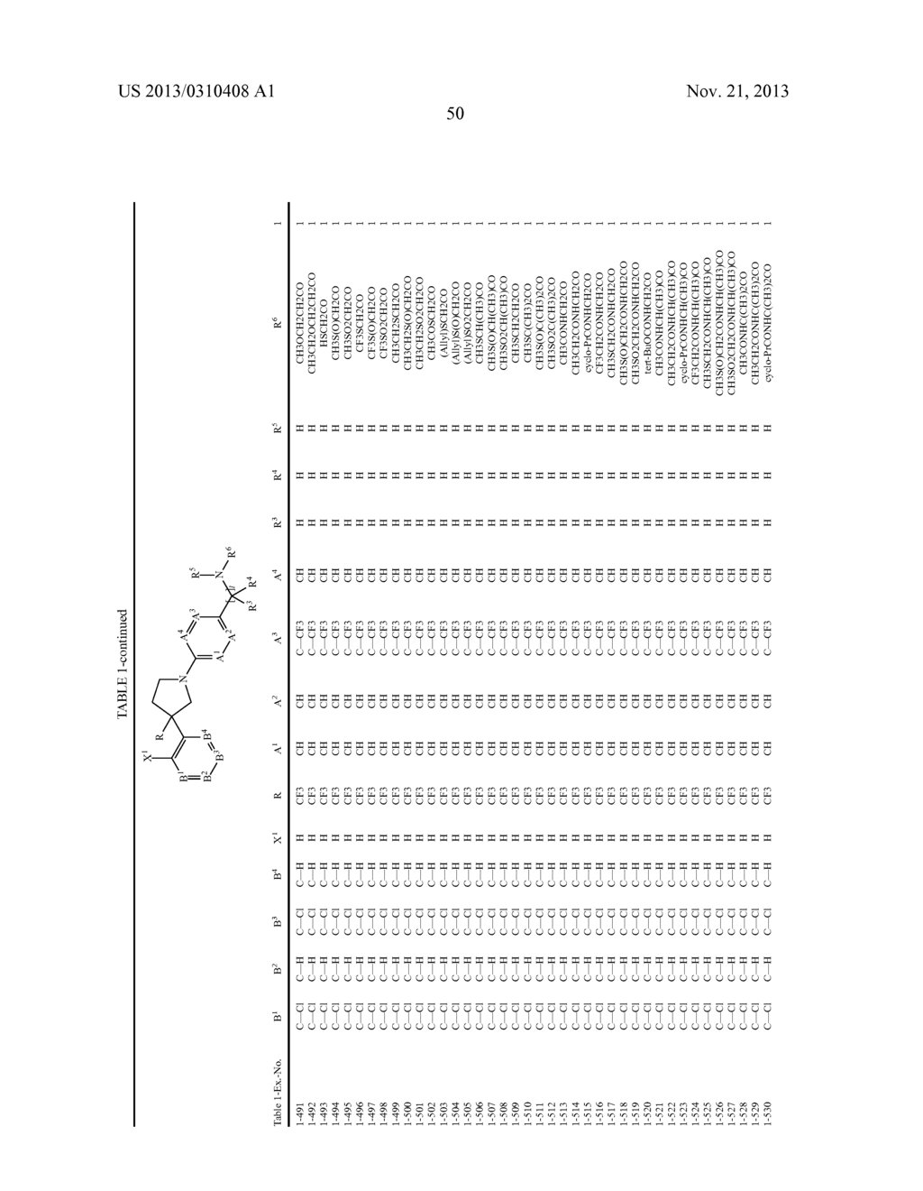 Pesticidal Arylpyrrolidines - diagram, schematic, and image 51