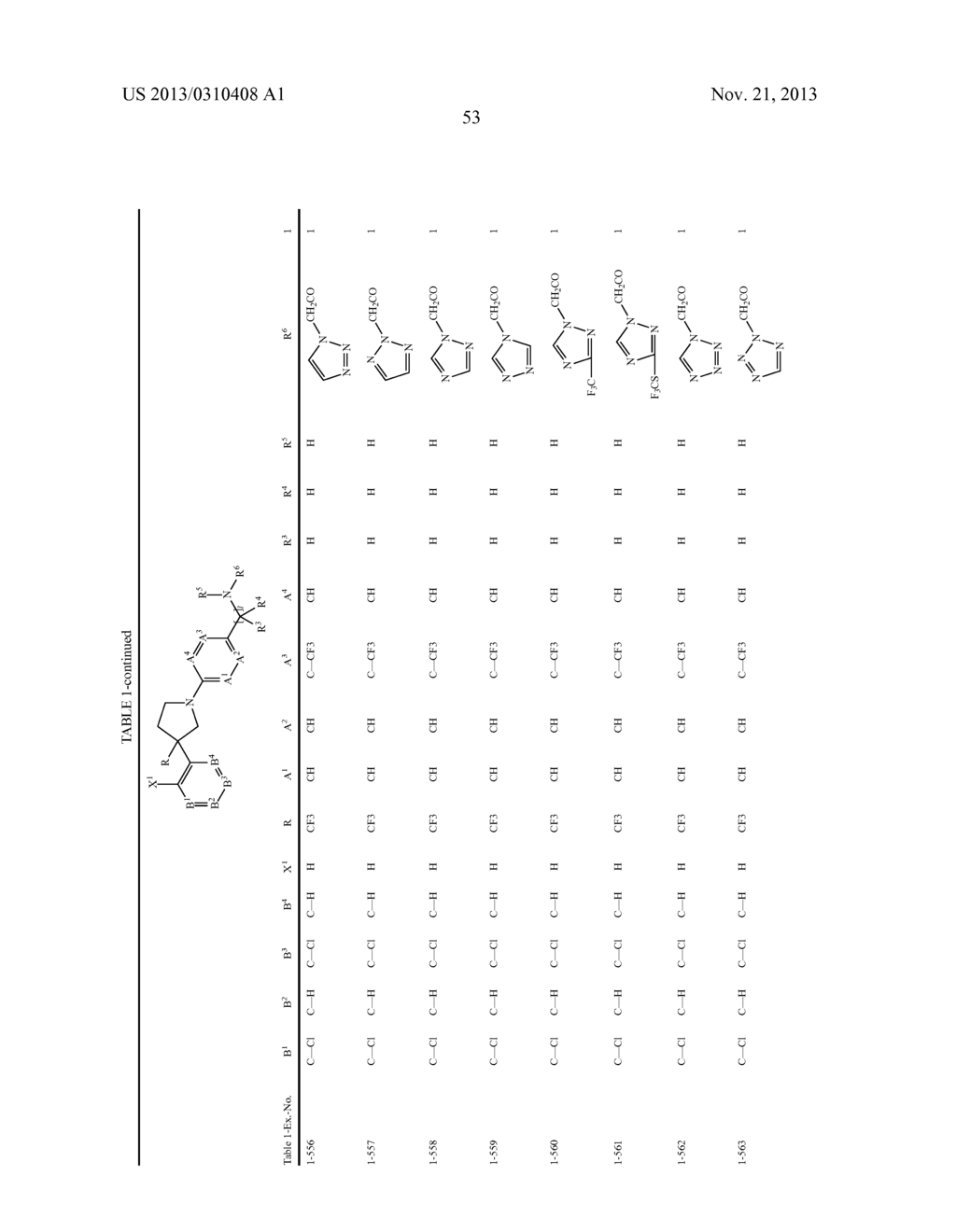 Pesticidal Arylpyrrolidines - diagram, schematic, and image 54