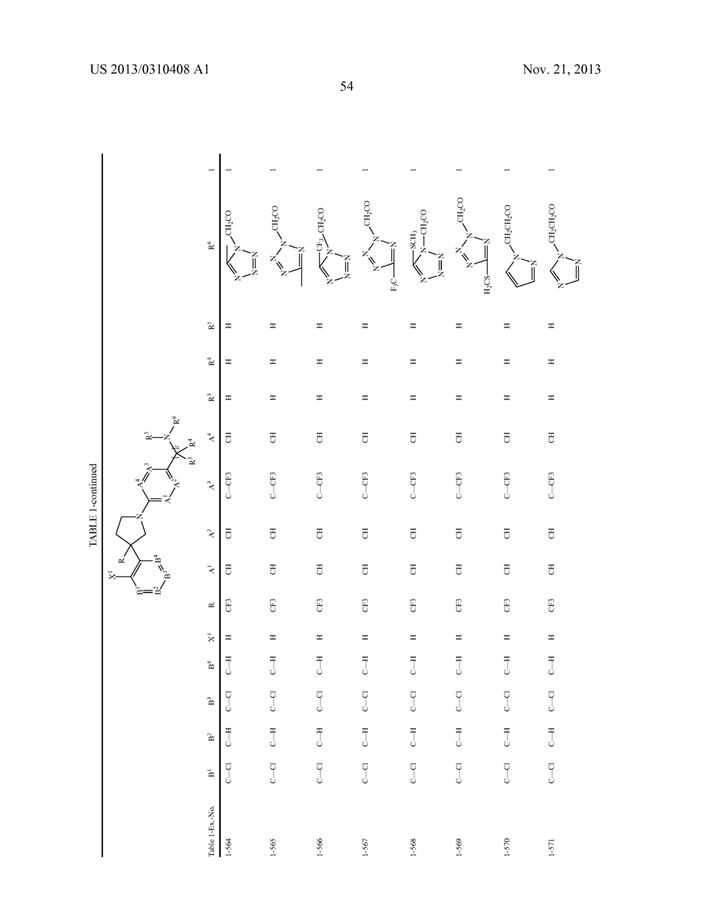 Pesticidal Arylpyrrolidines - diagram, schematic, and image 55