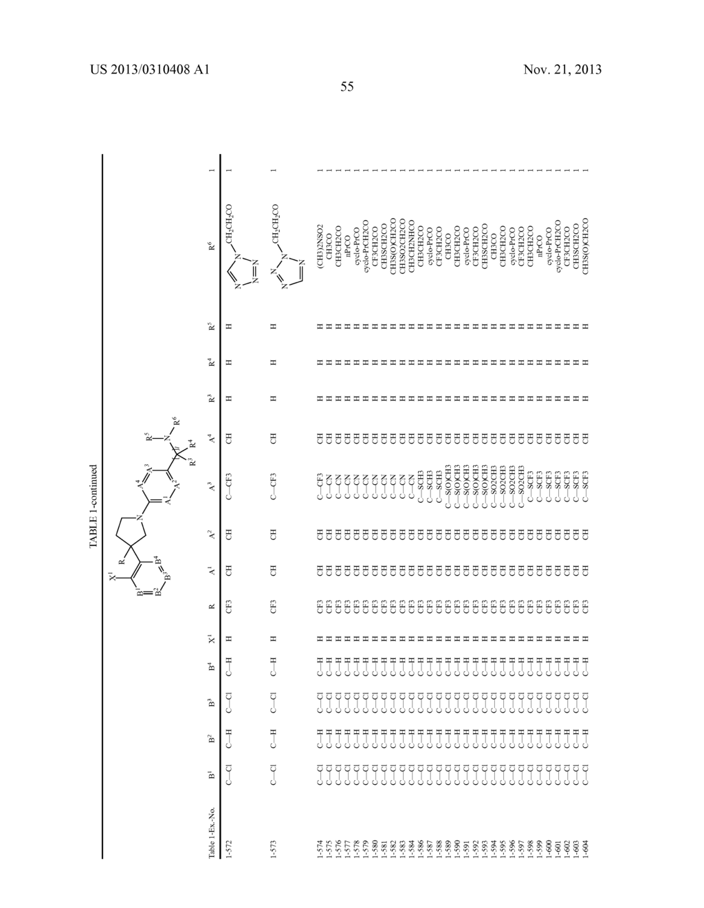 Pesticidal Arylpyrrolidines - diagram, schematic, and image 56