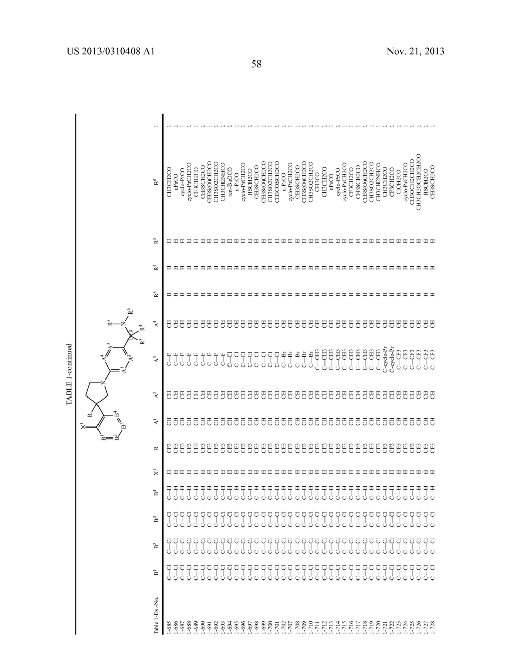 Pesticidal Arylpyrrolidines - diagram, schematic, and image 59
