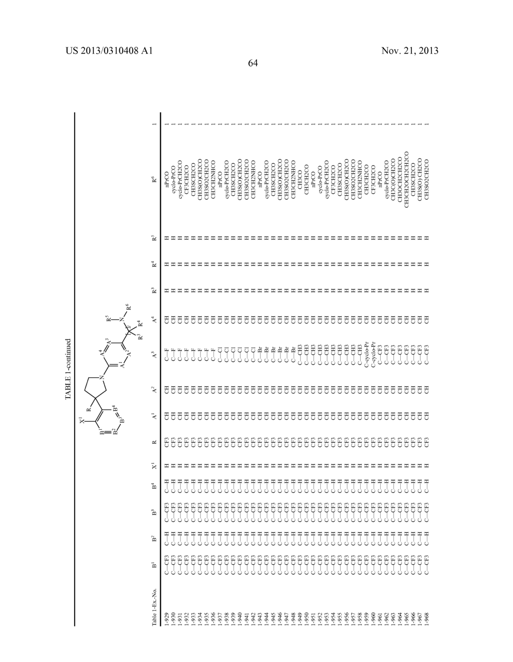 Pesticidal Arylpyrrolidines - diagram, schematic, and image 65