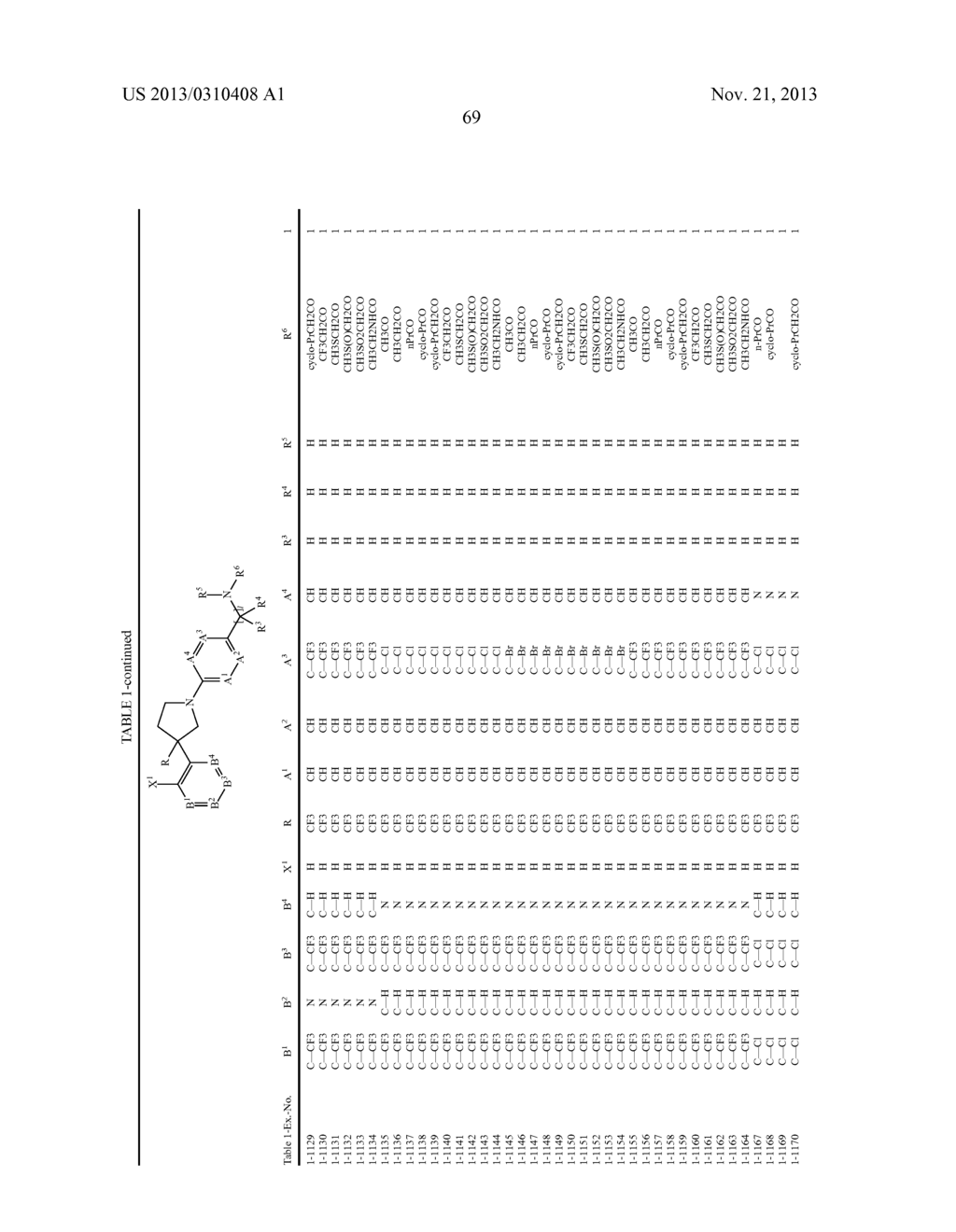Pesticidal Arylpyrrolidines - diagram, schematic, and image 70