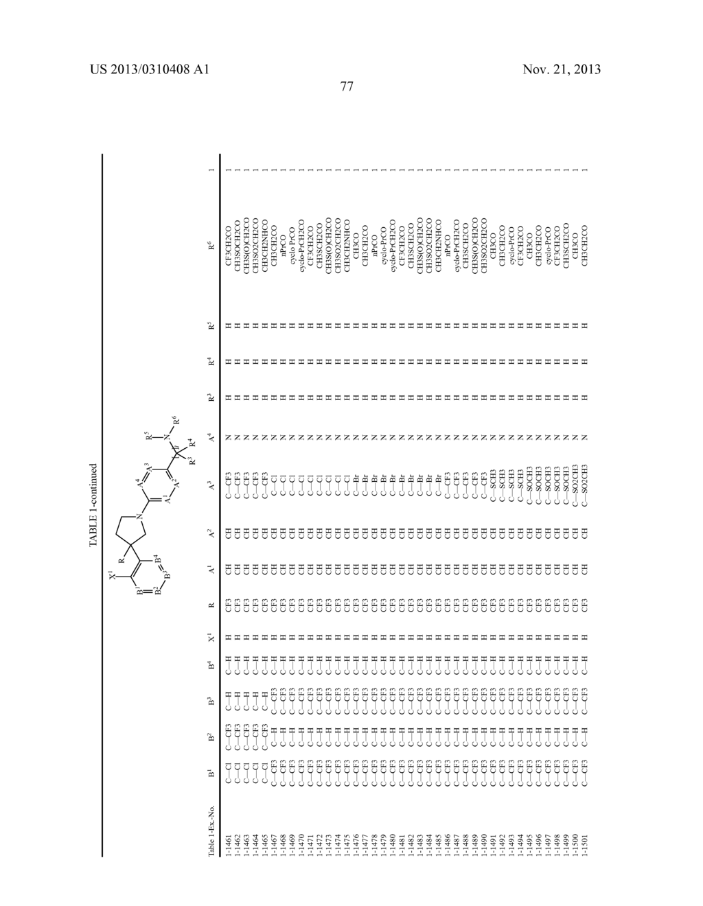 Pesticidal Arylpyrrolidines - diagram, schematic, and image 78