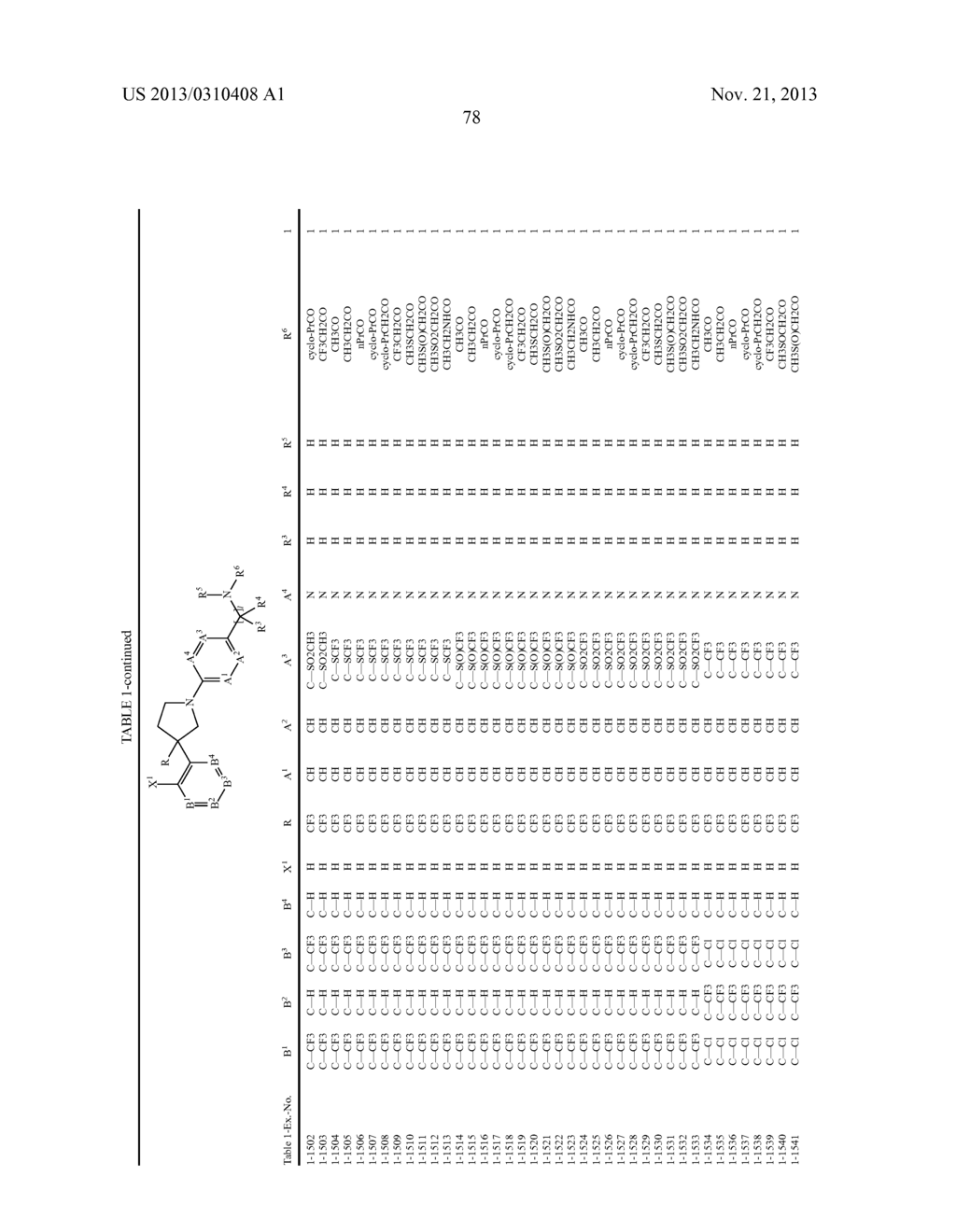 Pesticidal Arylpyrrolidines - diagram, schematic, and image 79