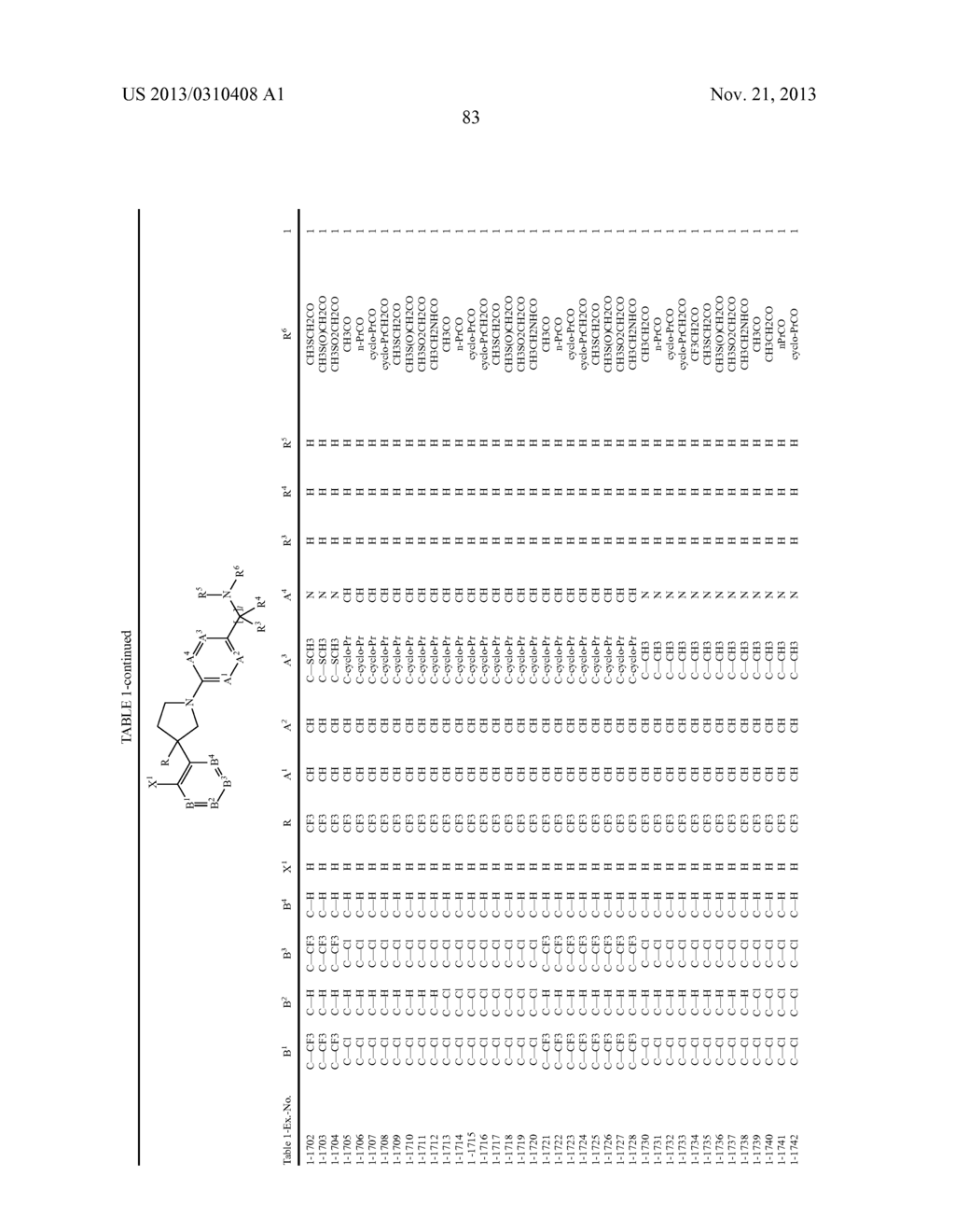 Pesticidal Arylpyrrolidines - diagram, schematic, and image 84