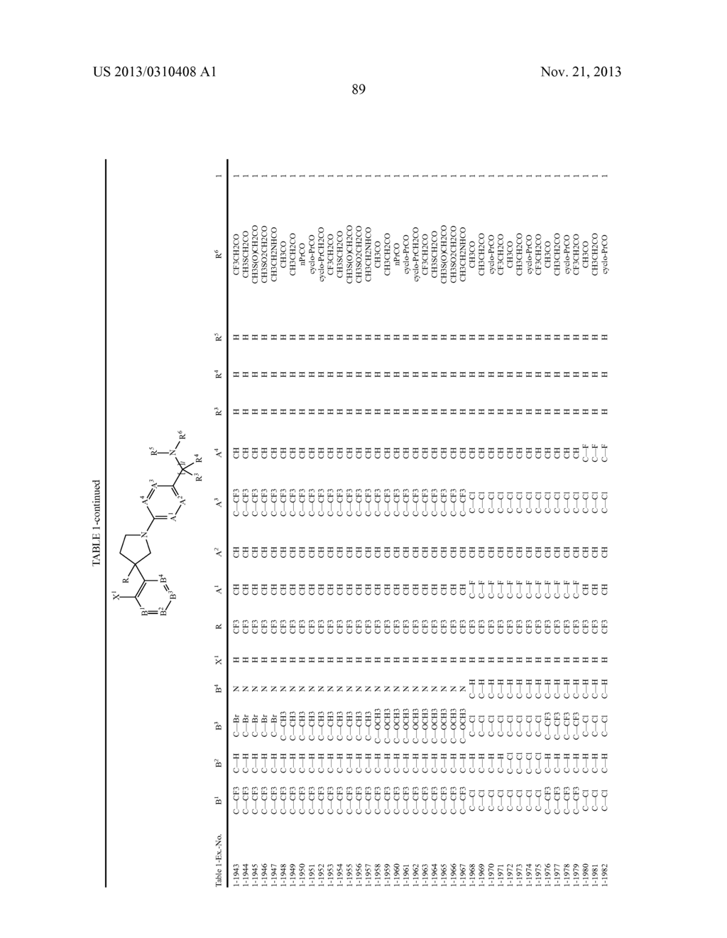 Pesticidal Arylpyrrolidines - diagram, schematic, and image 90