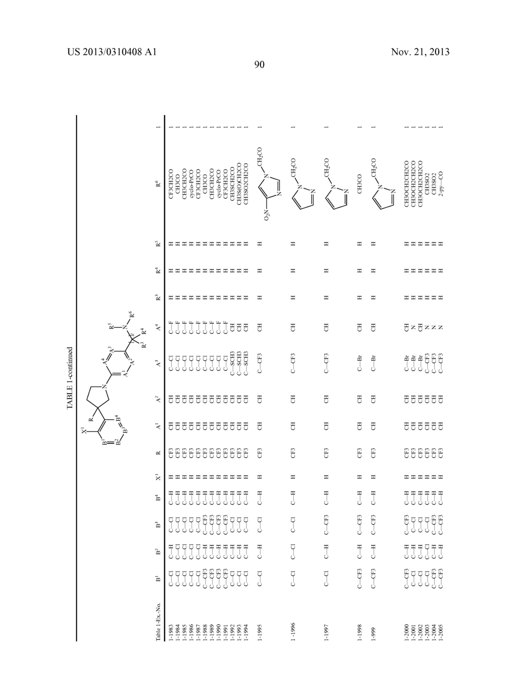 Pesticidal Arylpyrrolidines - diagram, schematic, and image 91