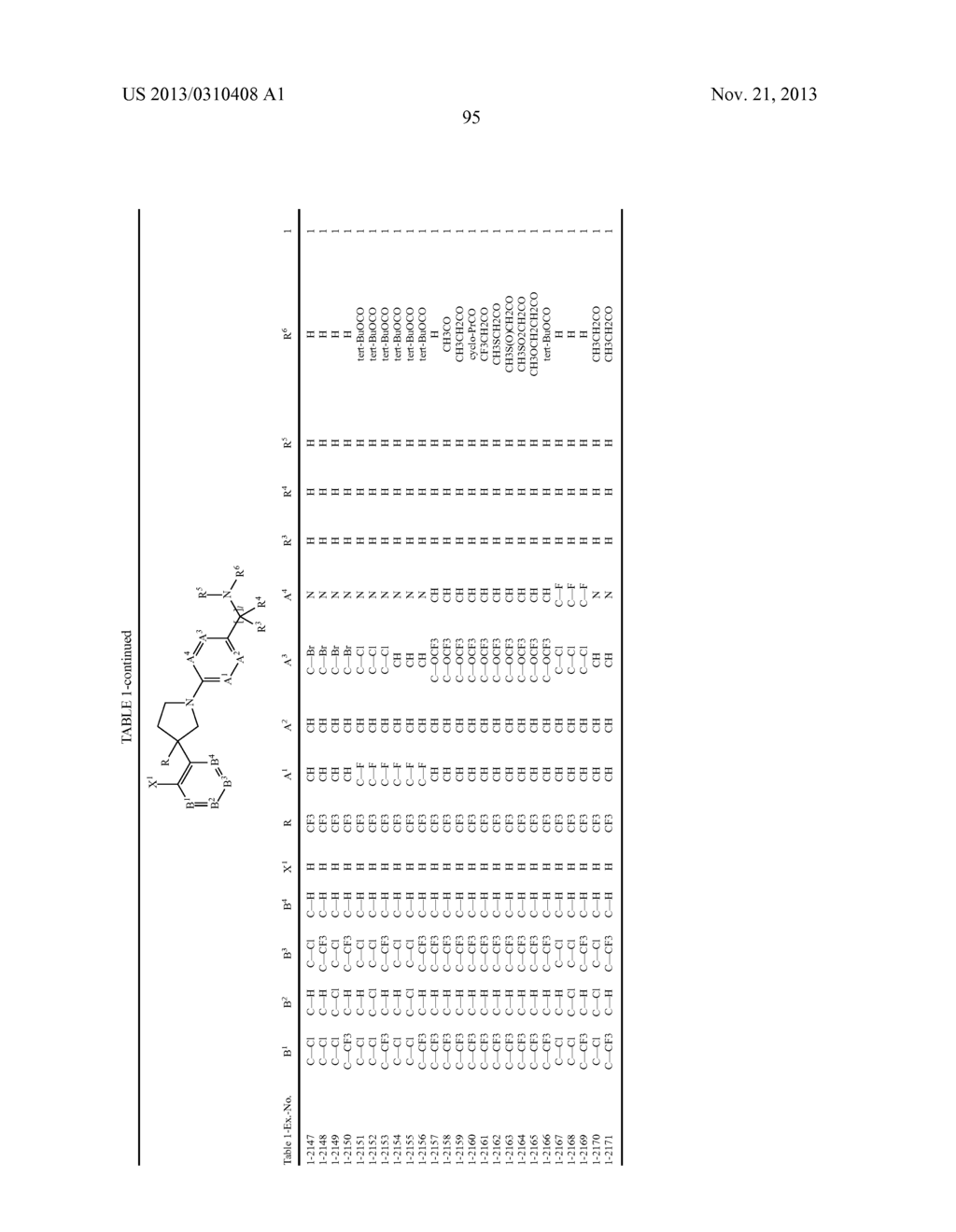 Pesticidal Arylpyrrolidines - diagram, schematic, and image 96