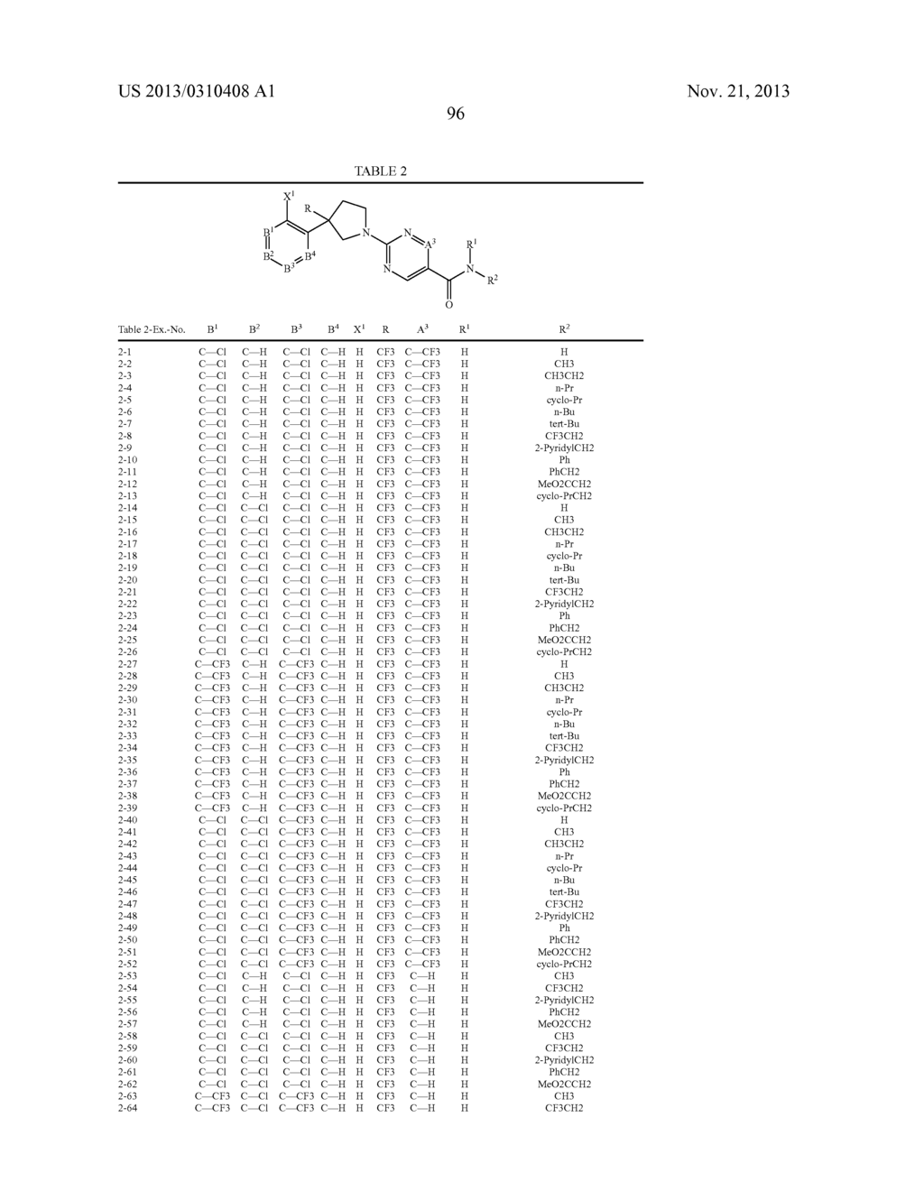 Pesticidal Arylpyrrolidines - diagram, schematic, and image 97