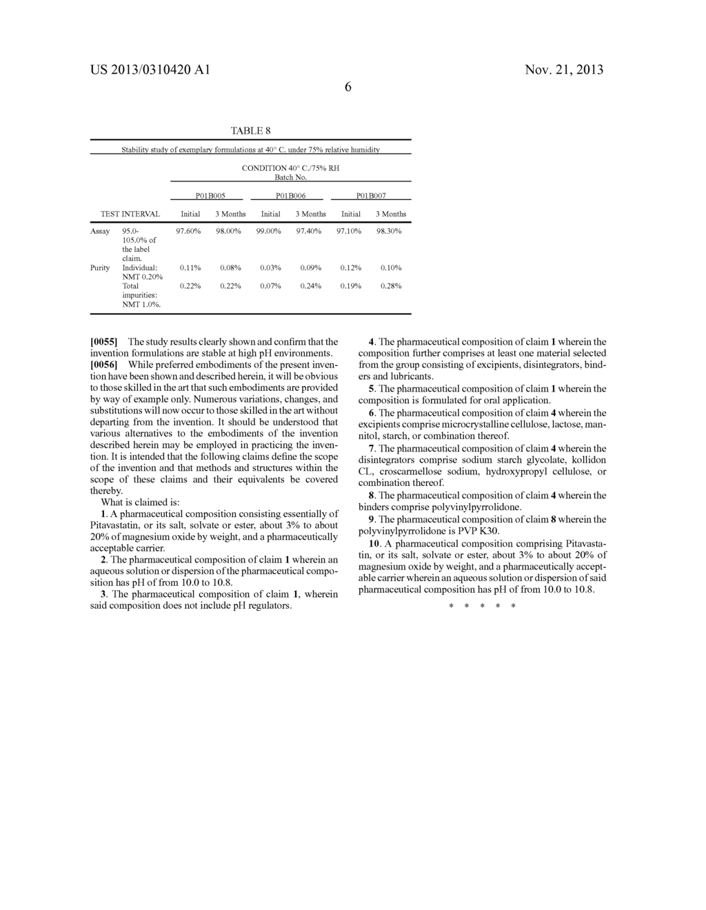 STABLE FORMULATIONS OF PITAVASTATIN - diagram, schematic, and image 07