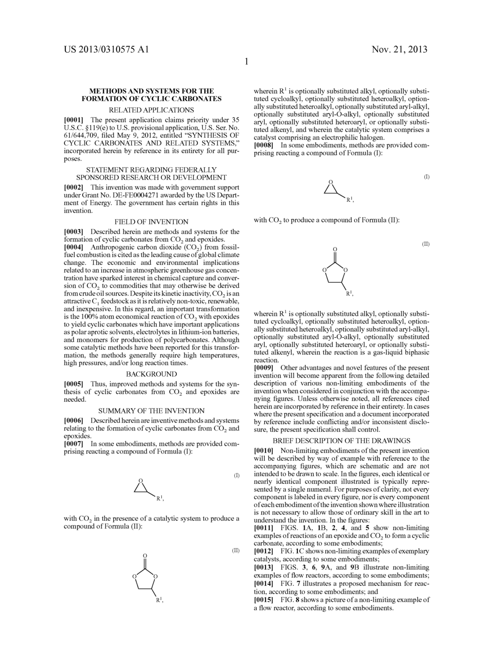 METHODS AND SYSTEMS FOR THE FORMATION OF CYCLIC CARBONATES - diagram, schematic, and image 08