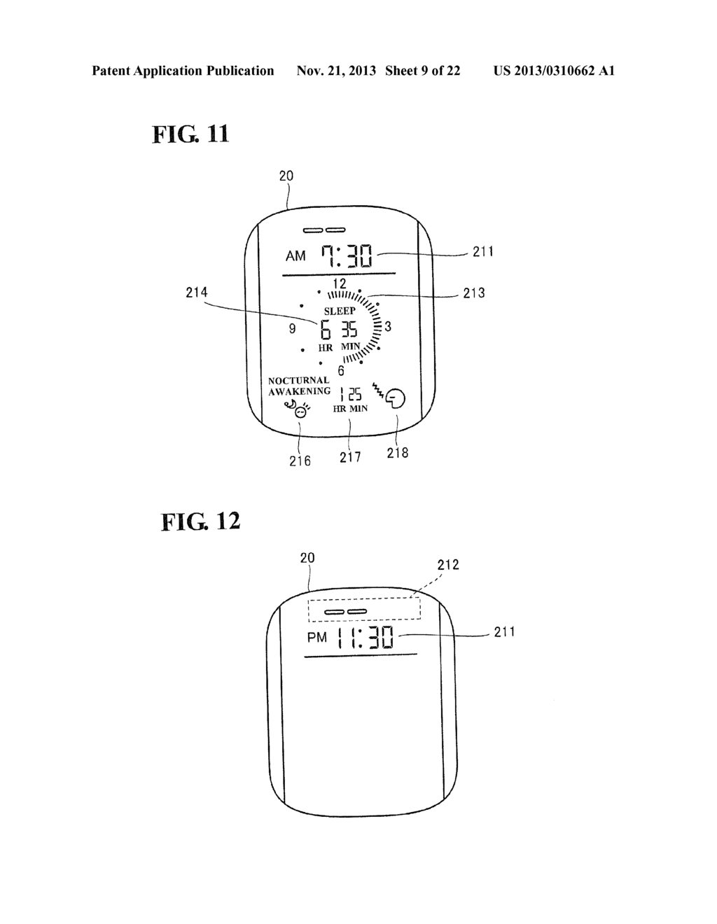 SLEEP EVALUATION DEVICE AND SLEEP EVALUATION METHOD - diagram, schematic, and image 10