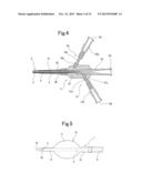 BLOOD VESSEL EMBOLIZATION METHOD USING BALLOON CATHETER AND BALLOON     CATHETER FOR BLOOD VESSEL EMBOLIZATION METHOD diagram and image