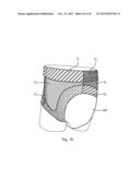 ABSORBENT ARTICLES HAVING TEXTURED ZONES diagram and image