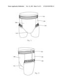 Absorbent Article Having Multiple Graphic Zones diagram and image