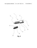 INSTALLATION TOOL FOR BONE SCREW diagram and image