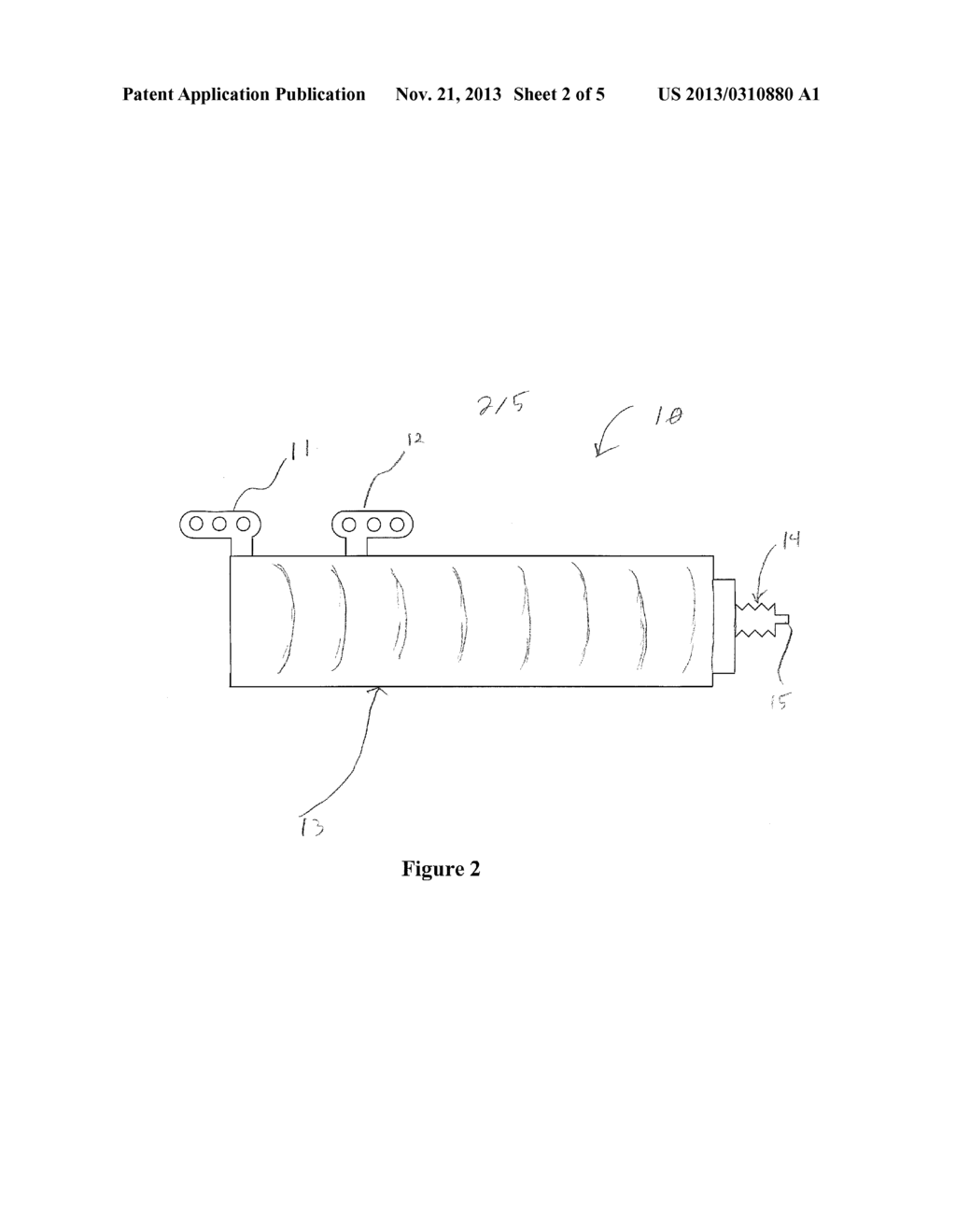 DISTRACTOR DEVICE INCLUDING MULTIPLE DIAMETER INTERNAL POST AND RELATED     METHODS - diagram, schematic, and image 03