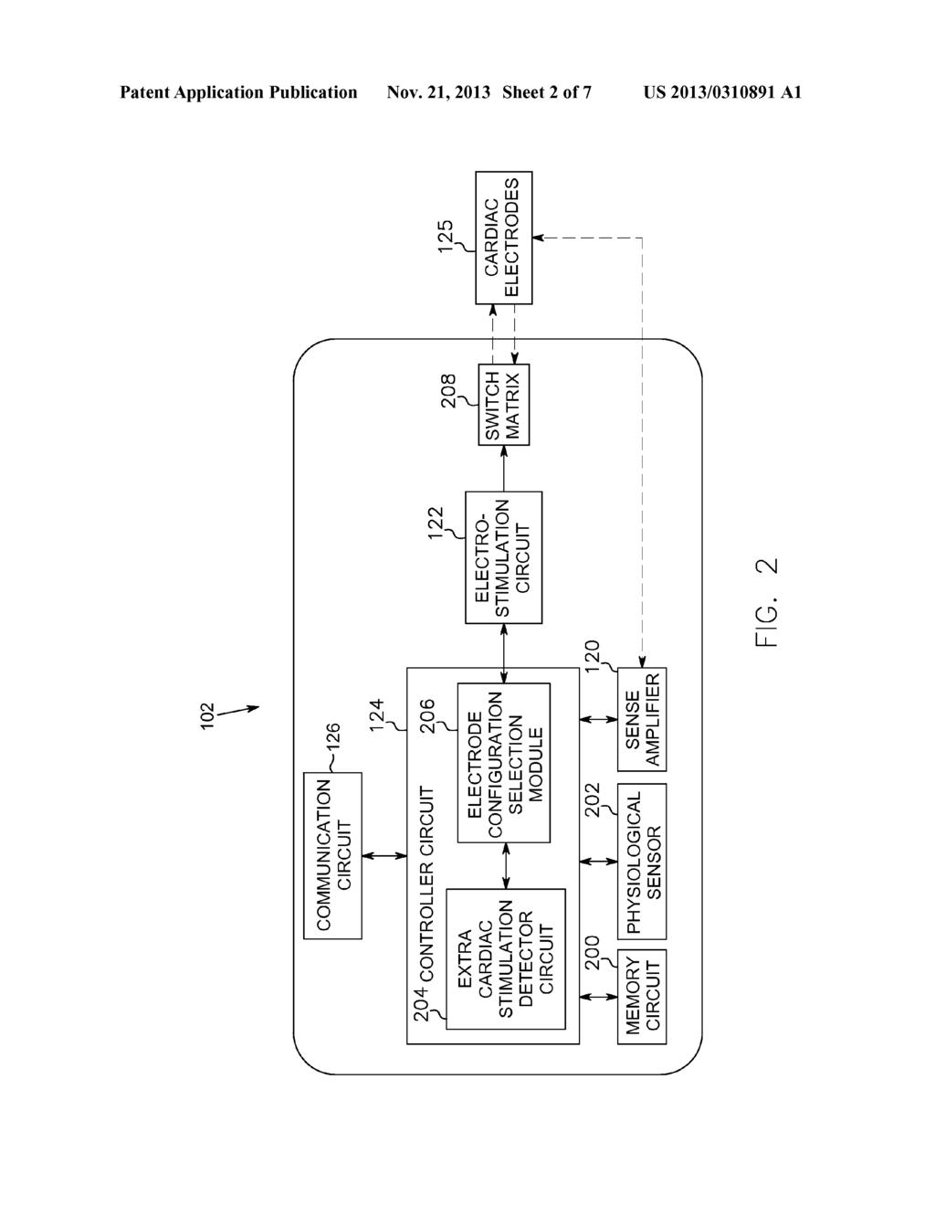 AUTOMATIC PACING CONFIGURATION SWITCHER - diagram, schematic, and image 03