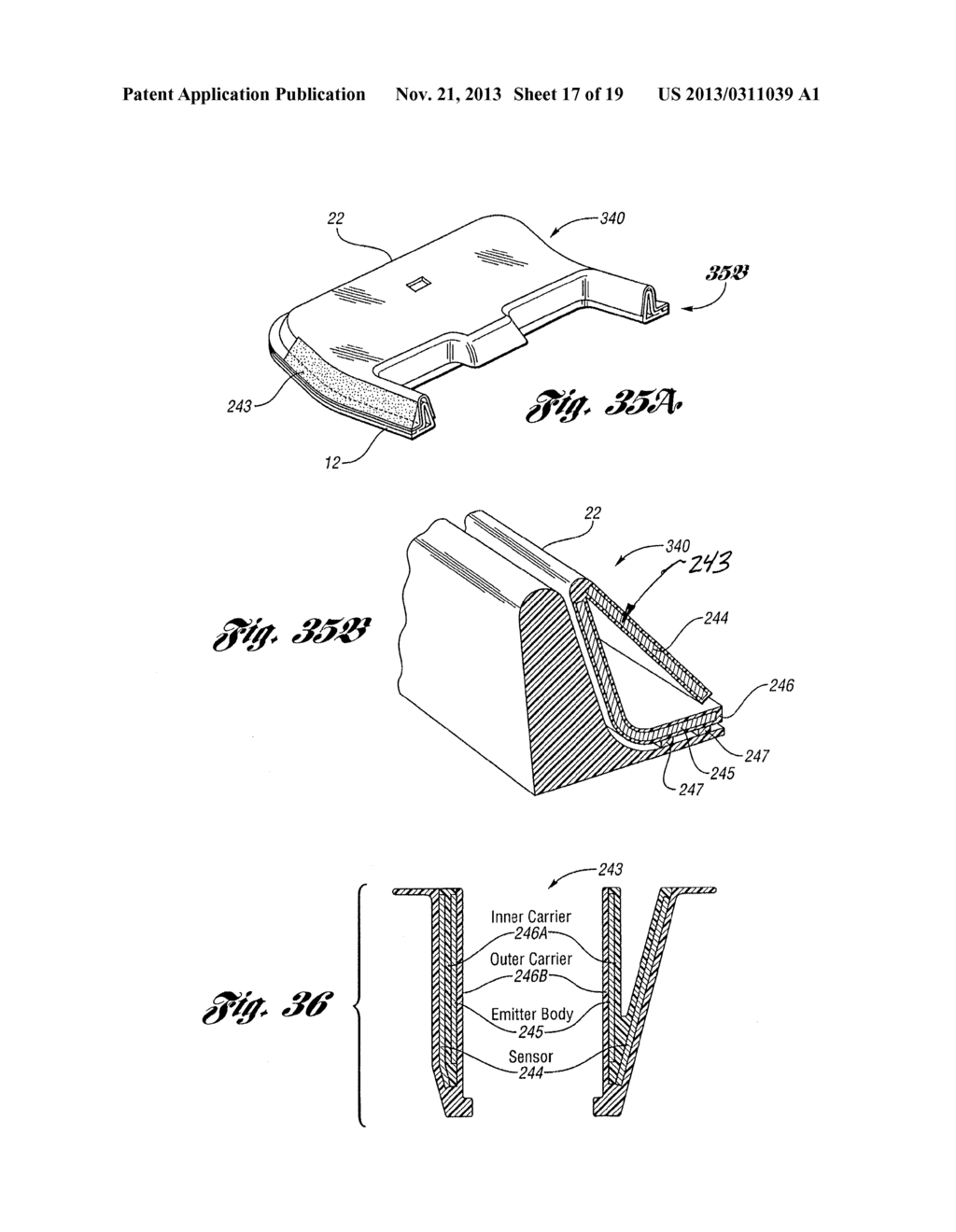 VEHICLE ASSEMBLY HAVING A CAPACITIVE SENSOR - diagram, schematic, and image 18