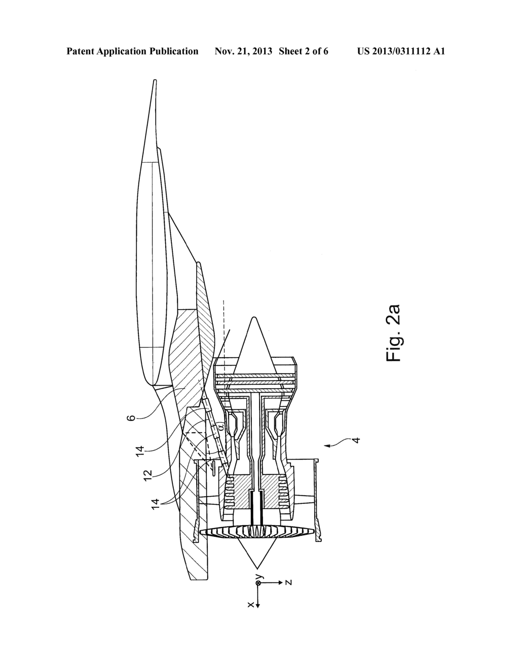 METHOD AND APPARATUS FOR DETERMINING THE THRUST ON A VEHICLE - diagram, schematic, and image 03