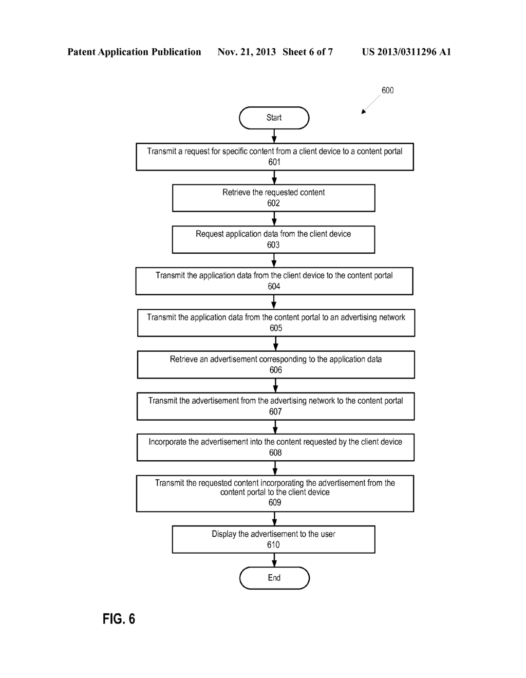 SYSTEM AND METHOD FOR TARGETING ADVERTISING TO A DEVICE BASED ON INSTALLED     APPLICATIONS - diagram, schematic, and image 07