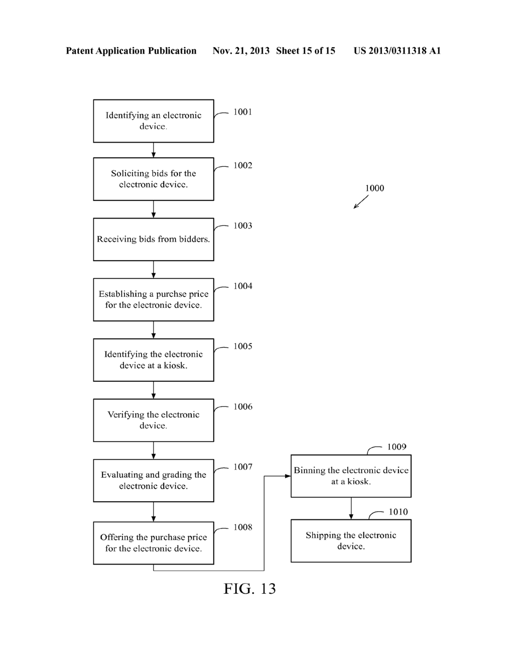 Kiosk For Recycling Electronic Devices - diagram, schematic, and image 16