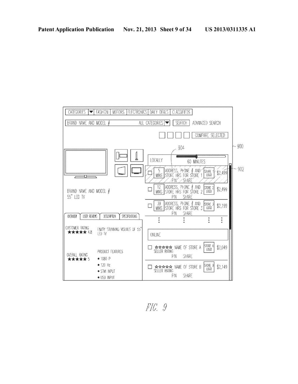 USER INTERFACE FOR SMART COMPARISON - diagram, schematic, and image 10