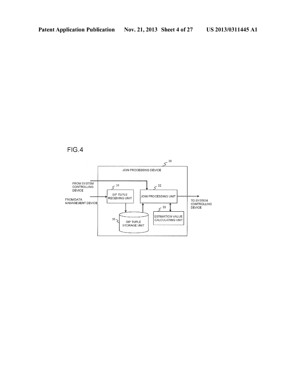 JOIN PROCESSING DEVICE, DATA MANAGEMENT DEVICE, AND  STRING SIMILARITY     JOIN SYSTEM - diagram, schematic, and image 05