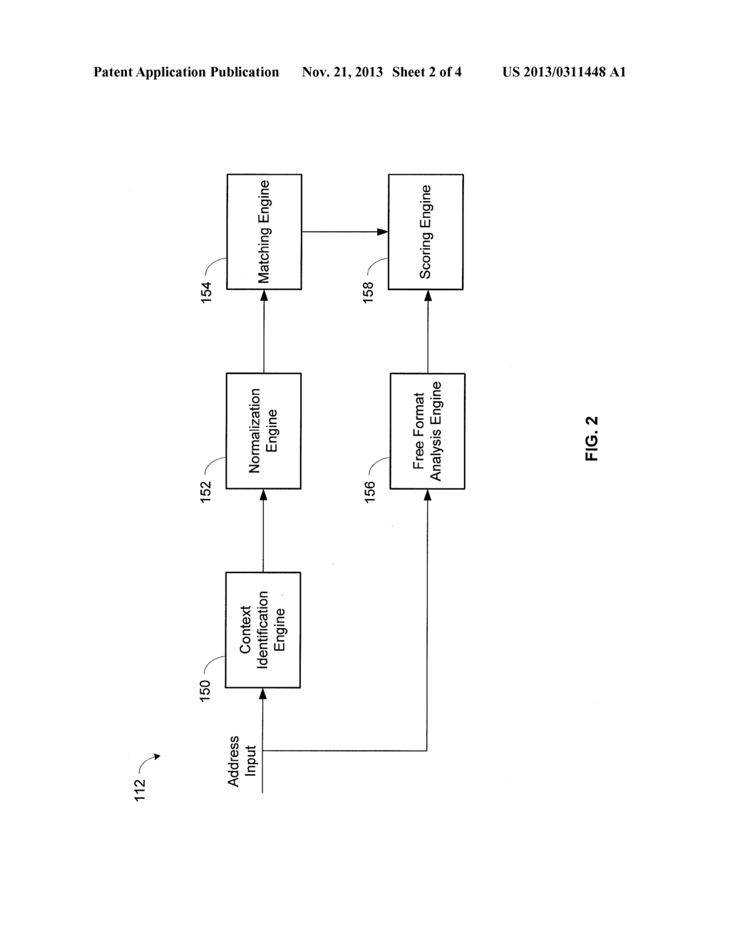 SYSTEM AND METHOD FOR CONTEXTUAL AND FREE FORMAT MATCHING OF ADDRESSES - diagram, schematic, and image 03