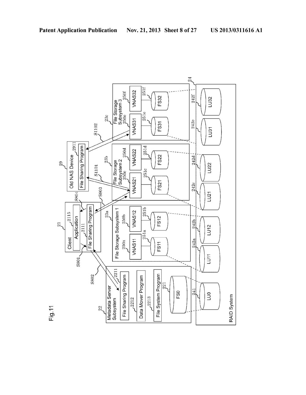 FILE STORAGE SYSTEM AND LOAD DISTRIBUTION METHOD - diagram, schematic, and image 09