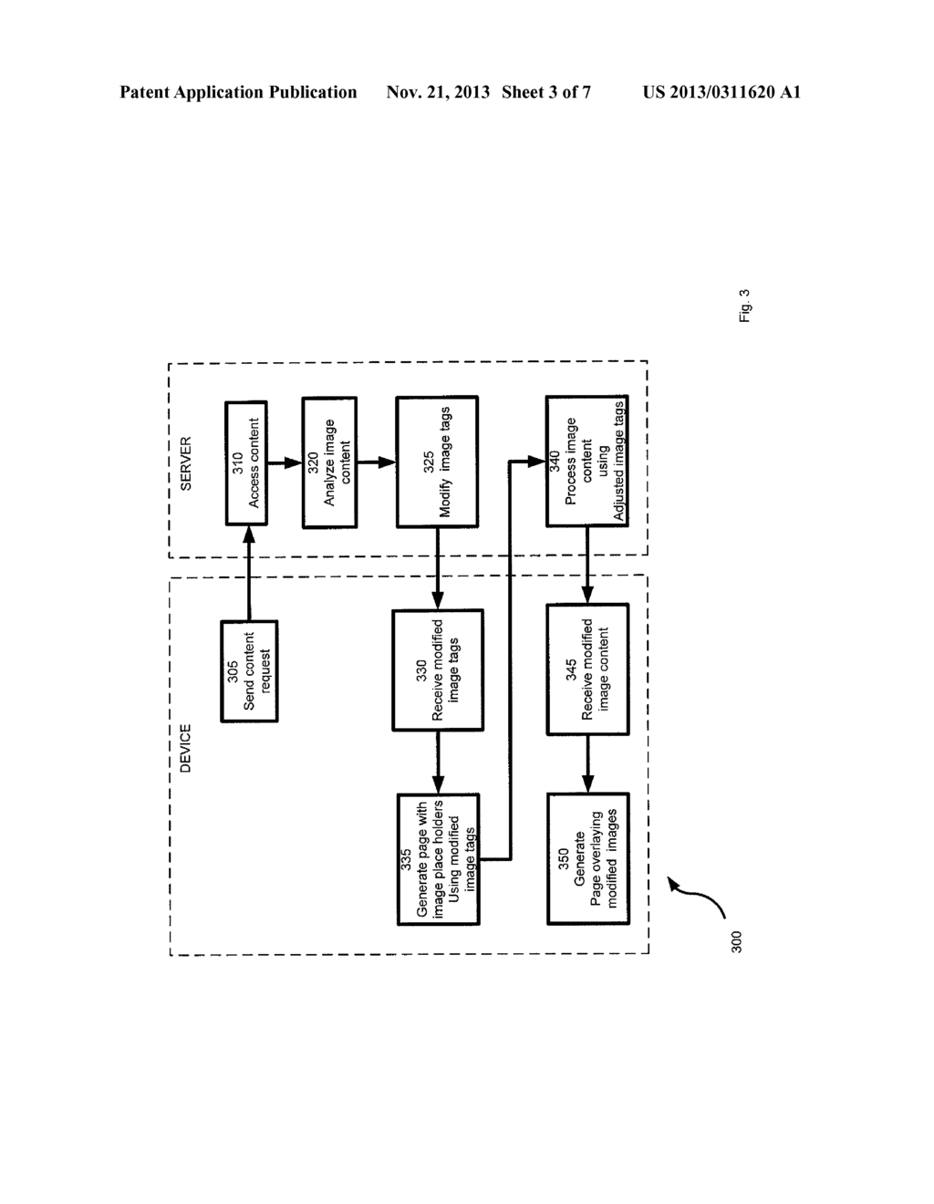 METHOD, APPARATUS AND SYSTEM FOR OPTIMIZING IMAGE RENDERING ON AN     ELECTRONIC DEVICE - diagram, schematic, and image 04