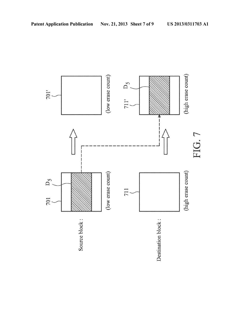 DATA STORAGE DEVICE AND METHOD FOR FLASH BLOCK MANAGEMENT - diagram, schematic, and image 08