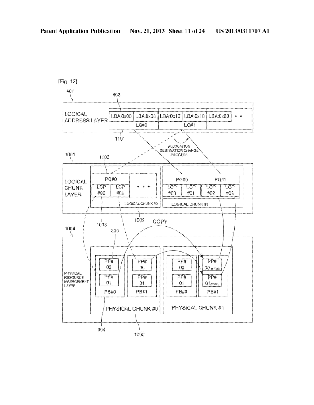 STORAGE CONTROL APPARATUS AND STORAGE CONTROL METHOD - diagram, schematic, and image 12