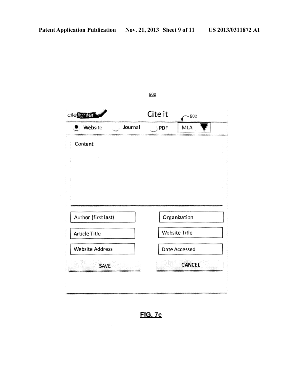 METHODS AND SYSTEMS FOR AGGREGATING USER SELECTED CONTENT - diagram, schematic, and image 10