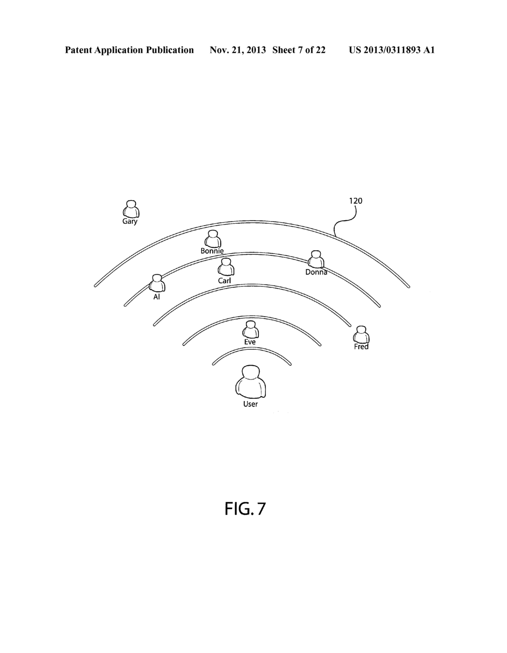 APPARATUS AND METHOD FOR PROVIDING FOR COMMUNICATIONS USING DISTRIBUTION     LISTS - diagram, schematic, and image 08