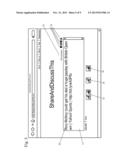 Methods of Sharing a Uniform Resource Locator (URL), and a URL Sharing     Utility and Social Network Facilitating Group Chat about Shared Links diagram and image