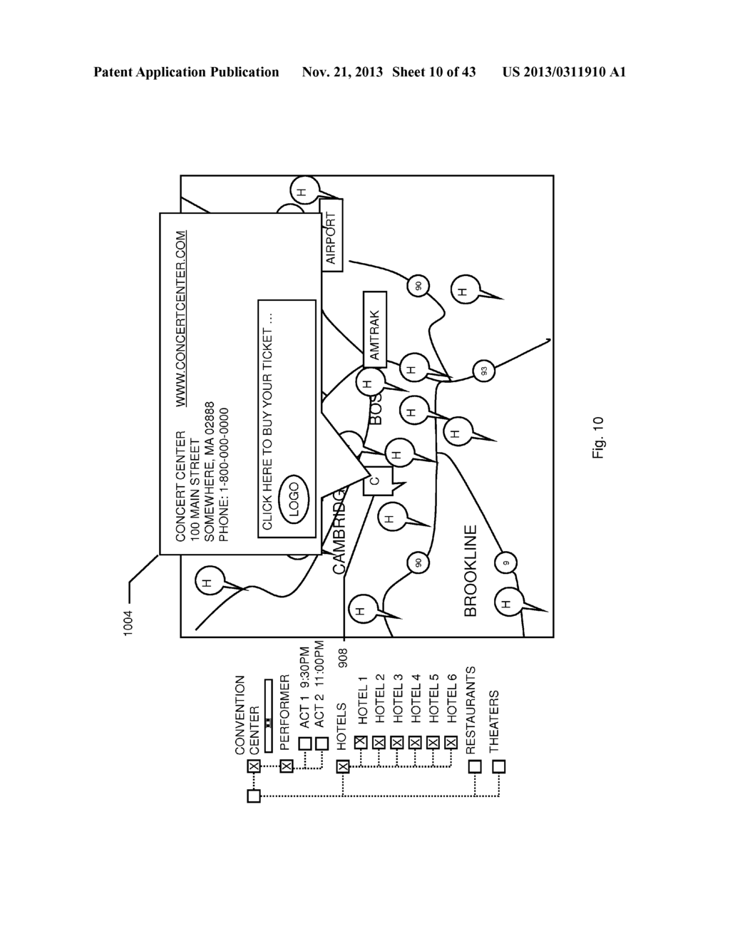 VIRTUAL SYSTEMS FOR SPATIAL ORGANIZATION, NAVIGATION, AND PRESENTATION OF     INFORMATION - diagram, schematic, and image 11