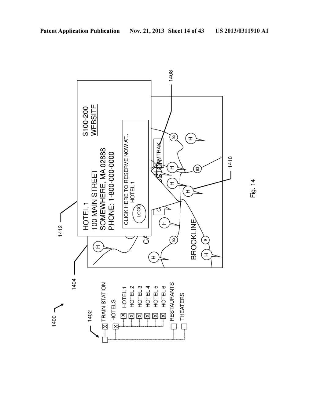 VIRTUAL SYSTEMS FOR SPATIAL ORGANIZATION, NAVIGATION, AND PRESENTATION OF     INFORMATION - diagram, schematic, and image 15