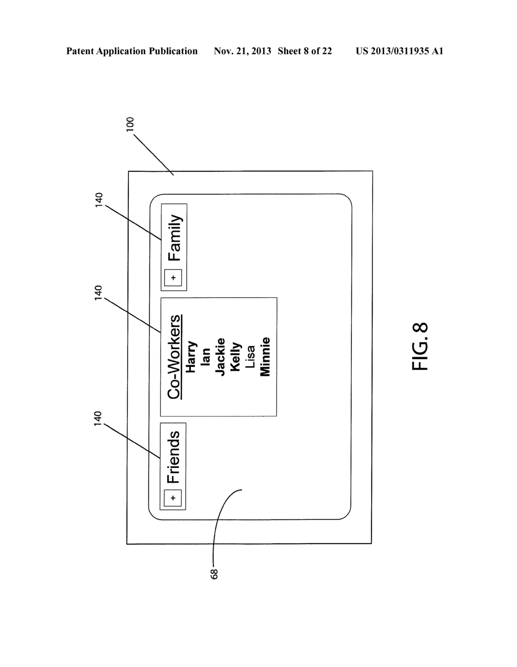 APPARATUS AND METHOD FOR  CREATING USER GROUPS - diagram, schematic, and image 09